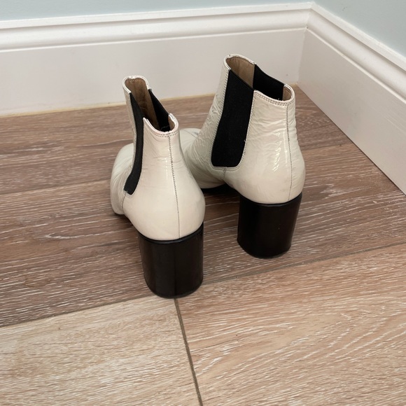 Rag and bone white patent leather booties - Picture 5 of 8